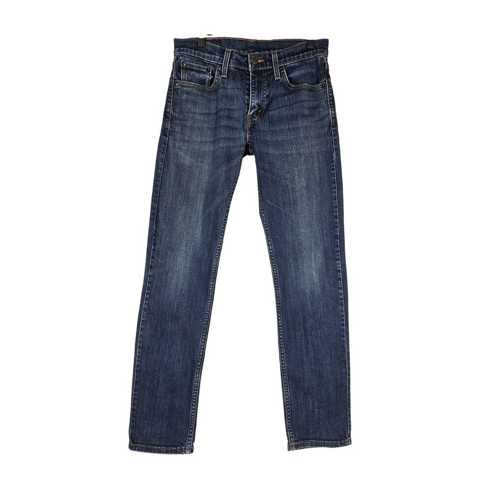 LEVI’S 511 SLIM FIT JEANS – MEN’S SIZE 30W x 32L – BLUE DENIM - 10" RISE